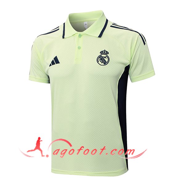 Polo Foot Real Madrid Vert/Noir 2025/2026