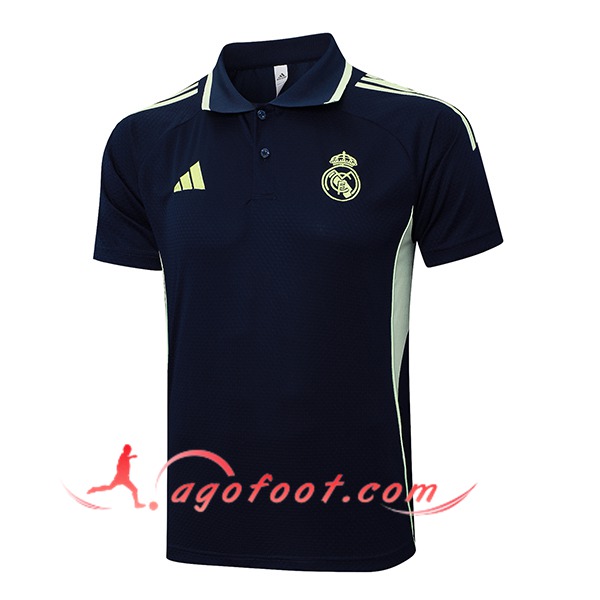 Polo Foot Real Madrid Bleu Foncé 2025/2026