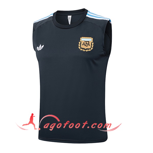 Training Debardeurs Argentine Gris Foncé 2025/2026
