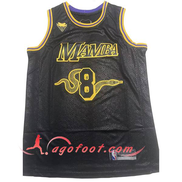 Maillot Los Angeles Lakers (BRYANT #24) 2025/26 Noir/Jaune