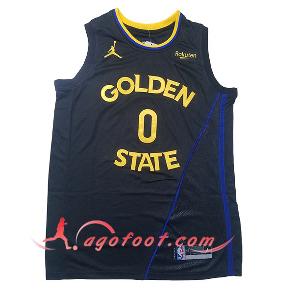 Maillot Golden State Warriors (PAYTON II #0) 2025/26 Noir/Jaune