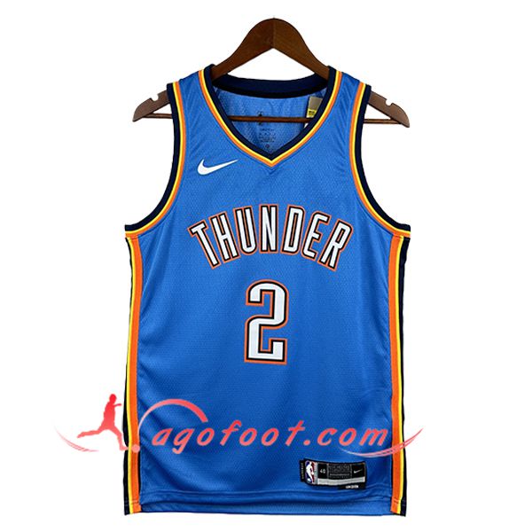 Maillot Oklahoma City Thunder (GIL GEOUS-ALEXANDER #2) 2025/26 Bleu