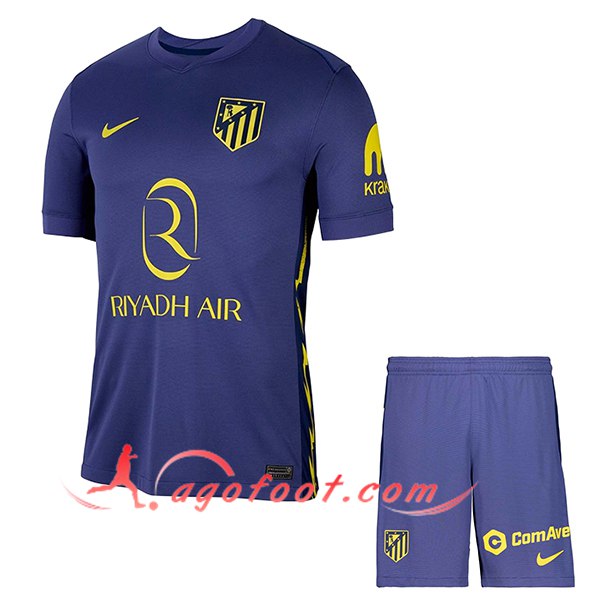 Ensemble Maillot Atletico Madrid Exterieur + Short 2025/2026