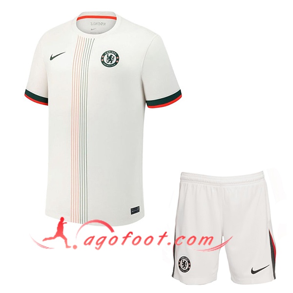 Ensemble Maillot Chelsea Exterieur + Short 2025/2026