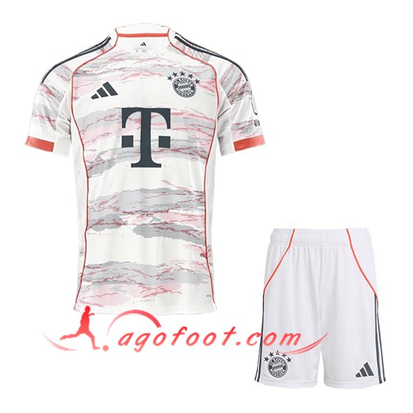 Ensemble Maillot Bayern Munich Exterieur + Short 2025/2026