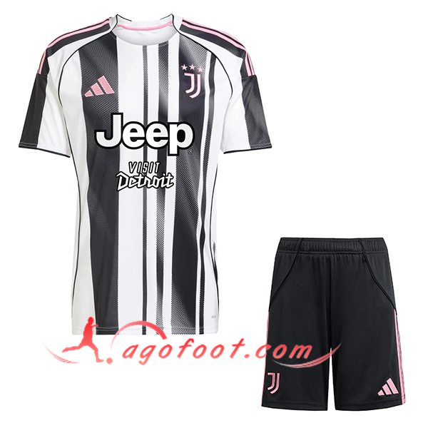 Ensemble Maillot Juventus Domicile + Short 2025/2026