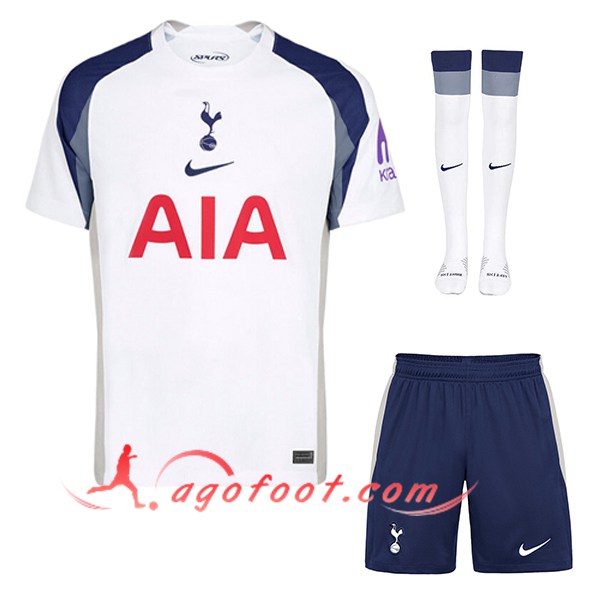 Ensemble Maillot Tottenham Hotspurs Domicile (Short + Chaussettes) 2025/2026