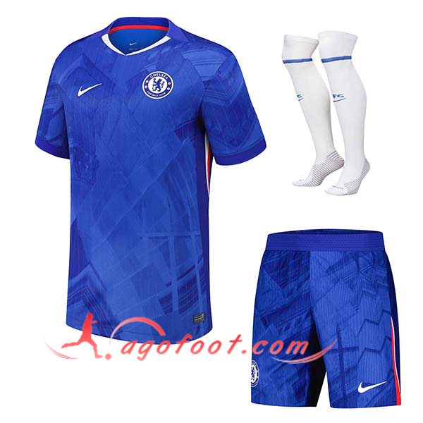 Ensemble Maillot Chelsea Domicile (Short + Chaussettes) 2025/2026