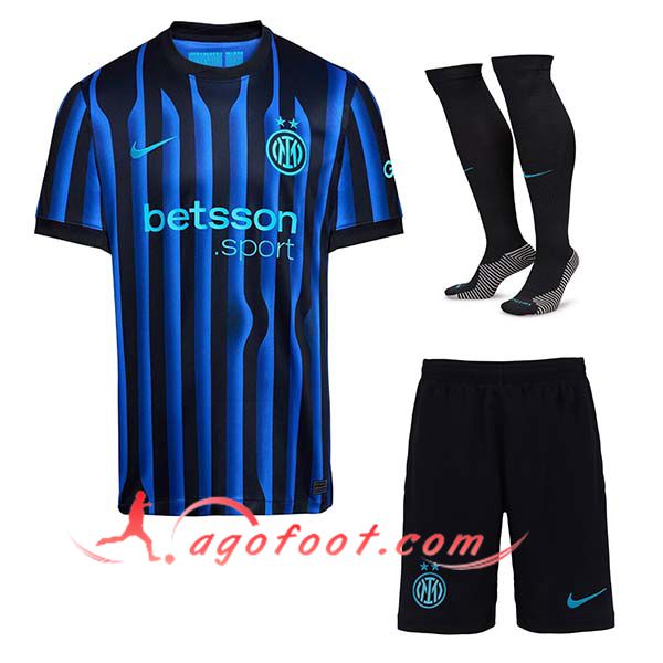 Ensemble Maillot Inter Milan Domicile (Short + Chaussettes) 2025/2026