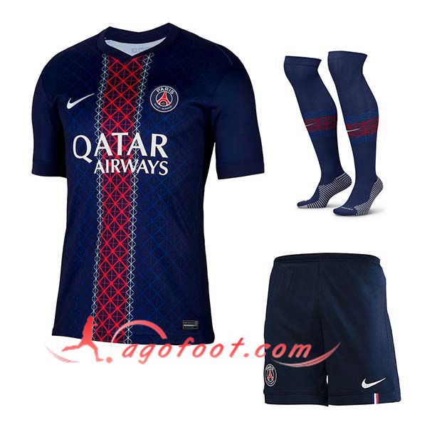 Ensemble Maillot PSG Domicile (Short + Chaussettes) 2025/2026
