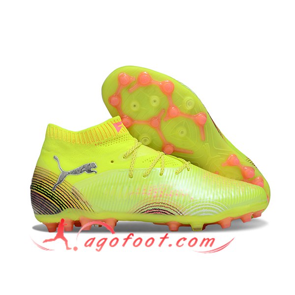 PUMA Chaussures de Foot FUTURE 8 ULTIMATE AG Jaune
