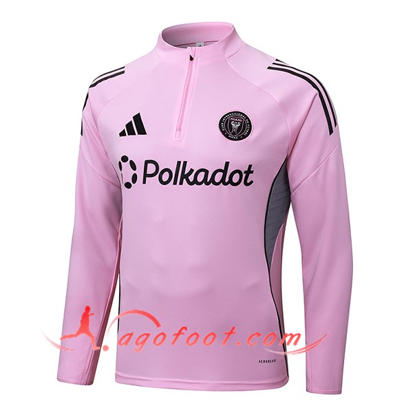 Sweatshirt Training Inter Miami CF Rose/Noir 2025/2026