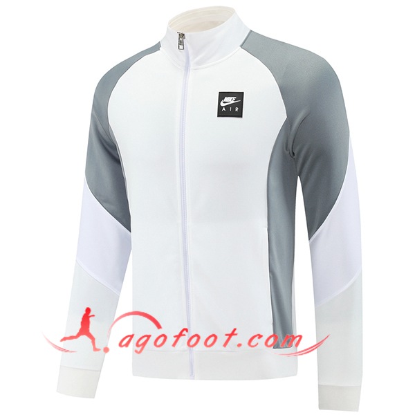 Veste Foot Nike Blanc/Gris 2025/2026
