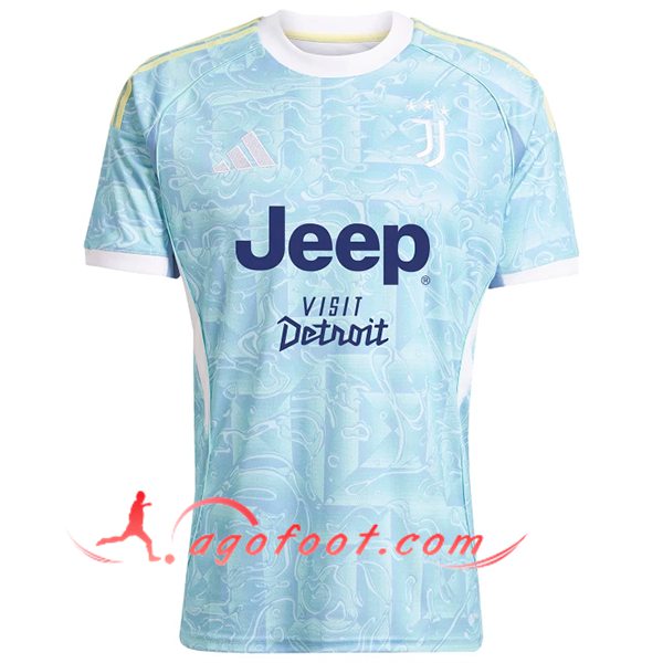 Nouveau Maillot de Foot Juventus Exterieur 2025/2026