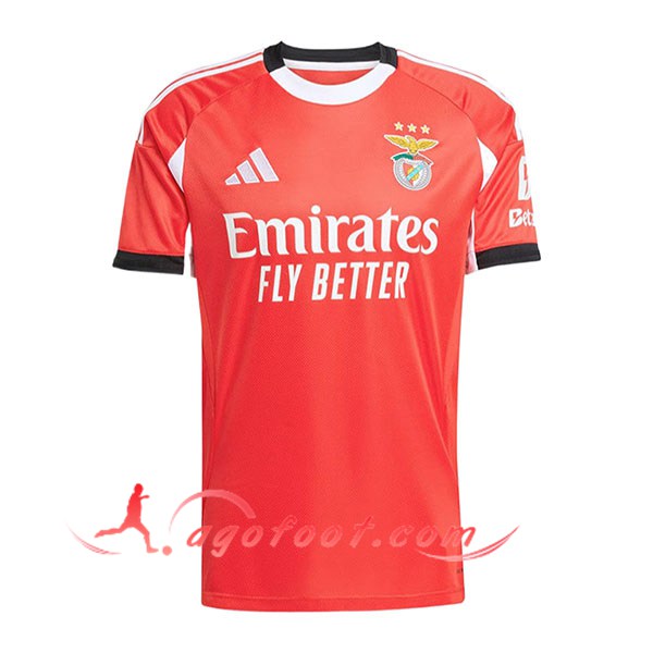 Nouveau Maillot de Foot Benfica Domicile 2025/2026