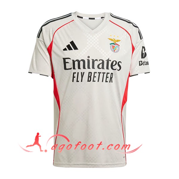 Nouveau Maillot de Foot Benfica Exterieur 2025/2026