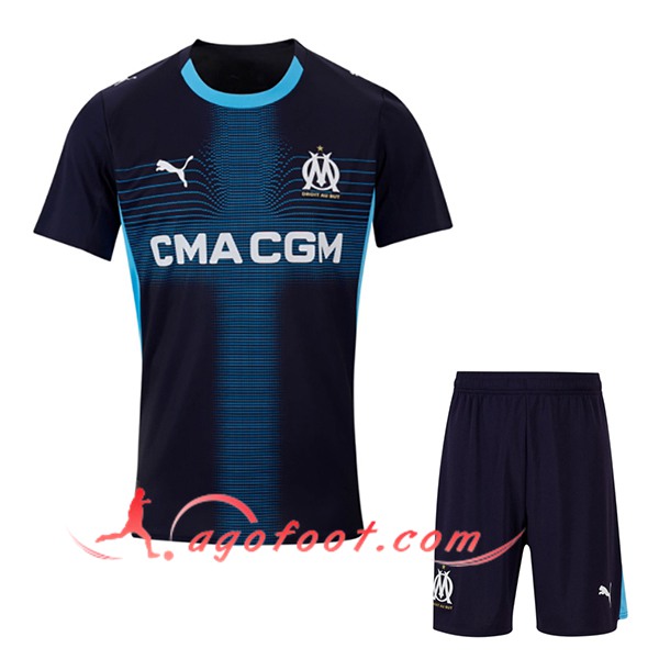 Nouveau Maillot de Foot Marseille OM Enfant Exterieur 2025/2026