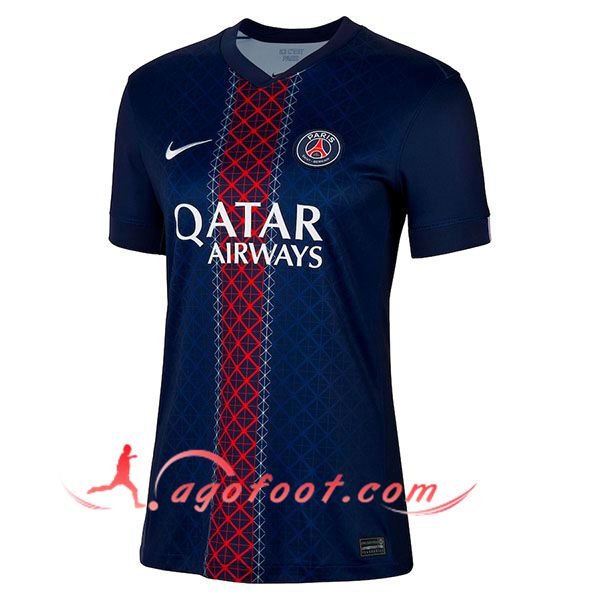 Nouveau Maillot de Foot PSG Femme Domicile 2025/2026