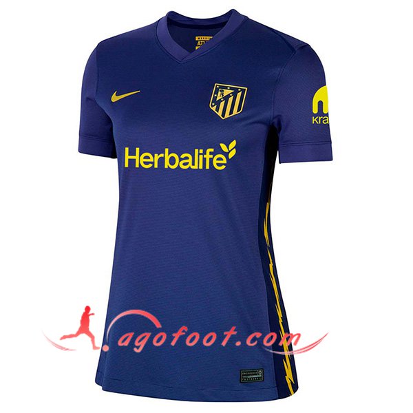 Nouveau Maillot de Foot Atletico Madrid Femme Exterieur 2025/2026