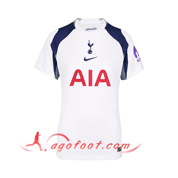 Nouveau Maillot de Foot Tottenham Hotspurs Femme Domicile 2025/2026