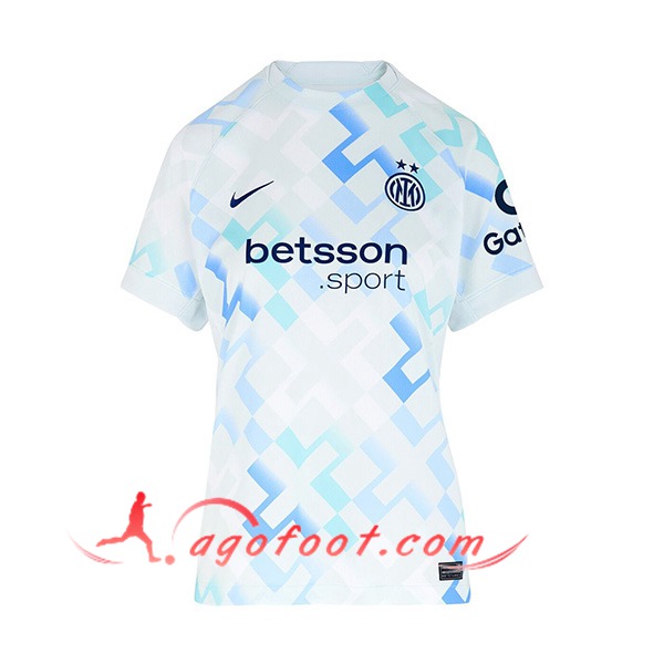 Nouveau Maillot de Foot Inter Milan Femme Exterieur 2025/2026