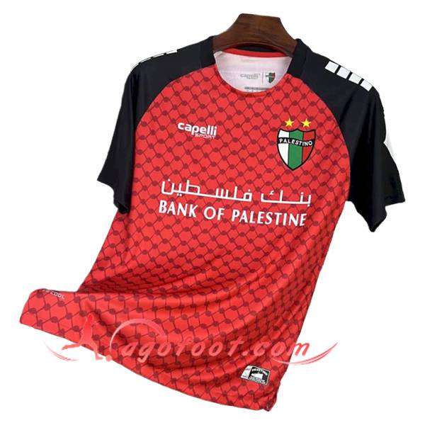 Training T-Shirts Palestino Rouge/Noir 2025/2026