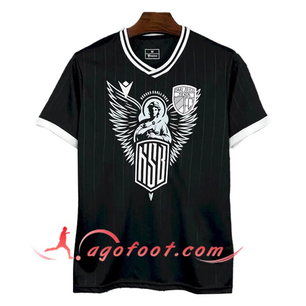 Training T-Shirts Carl Zeiss Jena Noir/Blanc 2025/2026