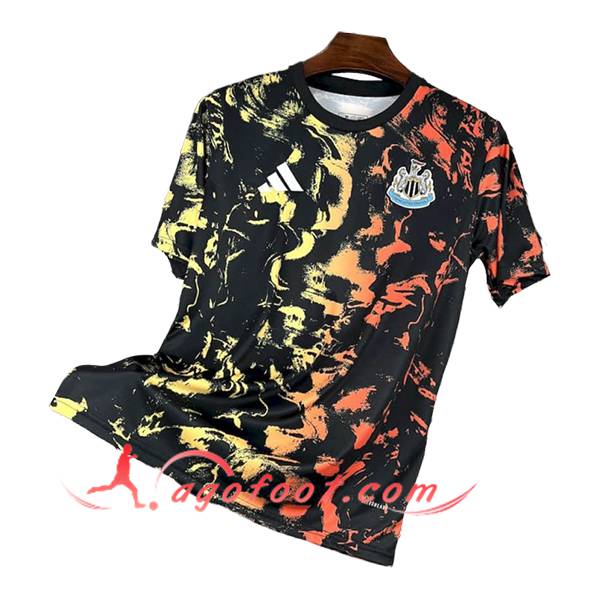 Training T-Shirts Newcastle United Noir/Jaune/Orange 2025/2026