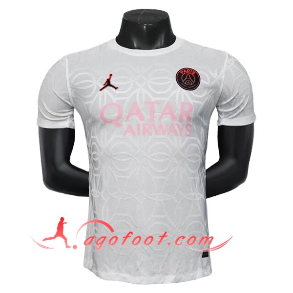 Training T-Shirts PSG Blanc/Rose 2025/2026