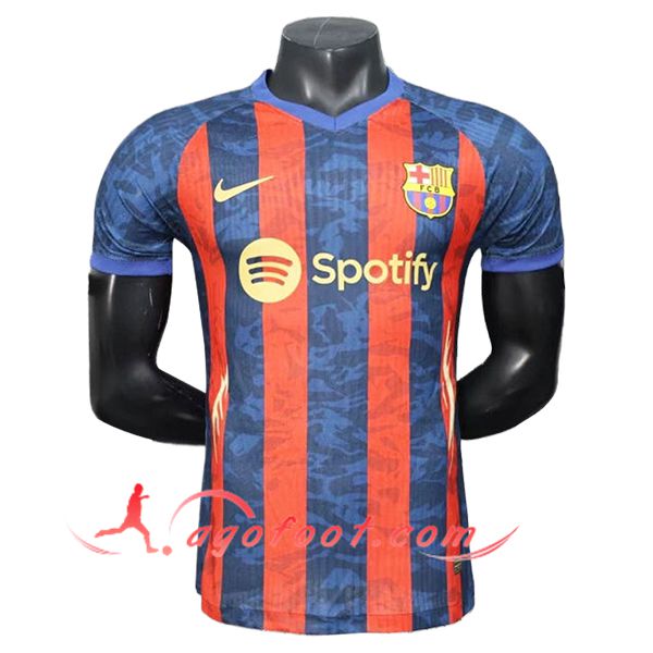Training T-Shirts FC Barcelone Bleu/Rouge 2025/2026