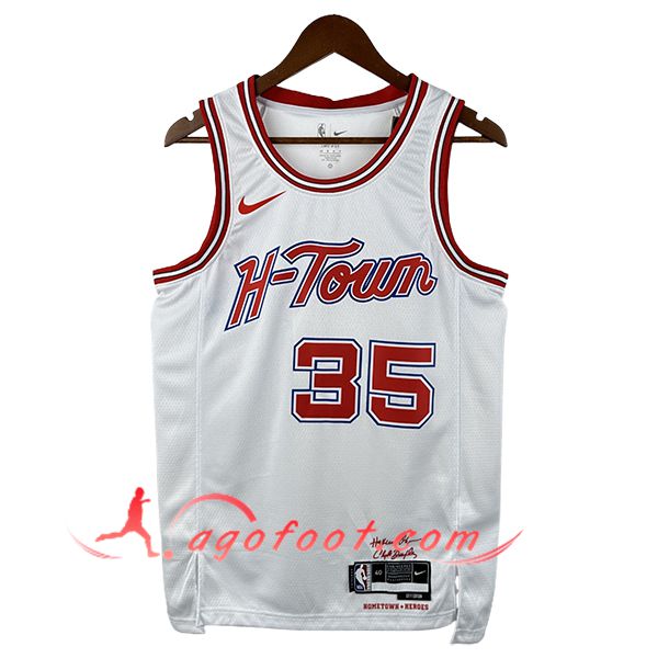 Maillot Houston Rockets (DURANT #35) 2025/26 Blanc/Rouge
