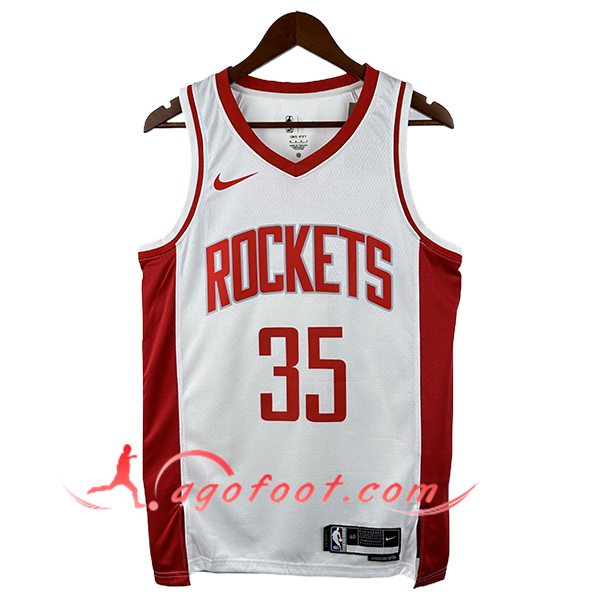 Maillot Houston Rockets (DURANT #35) 2025/26 Blanc/Rouge -02