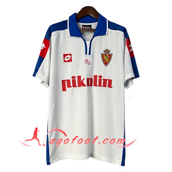Maillot de Foot Real Zaragoza Retro Domicile 2004