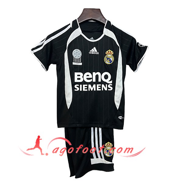 Maillot de Foot Real Madrid Retro Enfant Exterieur 2006/2007