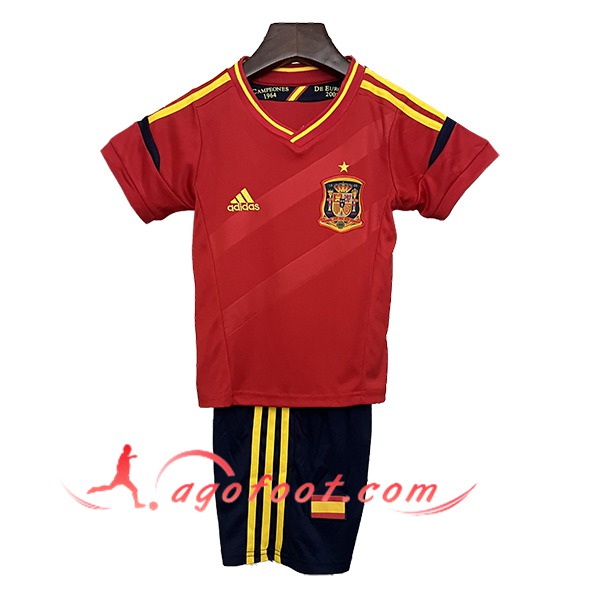 Maillot de Foot Espagne Retro Enfant Domicile 2012