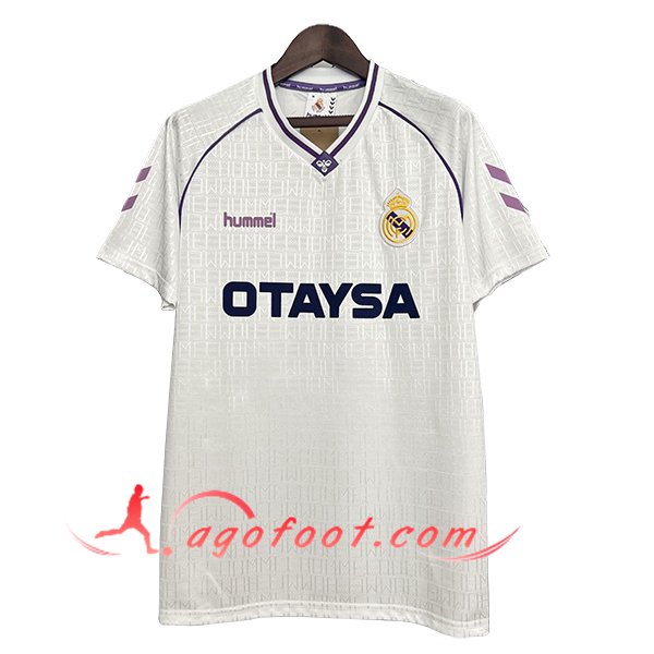Maillot de Foot Real Madrid Retro Domicile 1990/1992