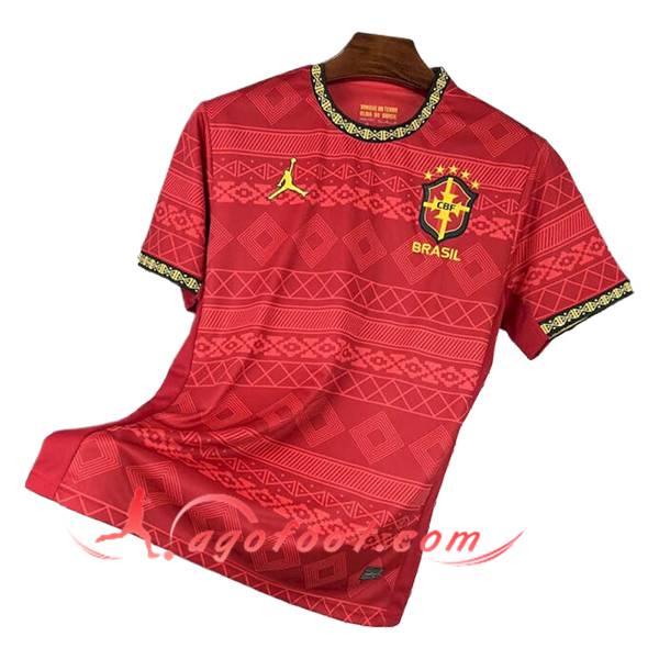 Maillot Equipe Foot Bresil Special Edition Rouge 2025/2026
