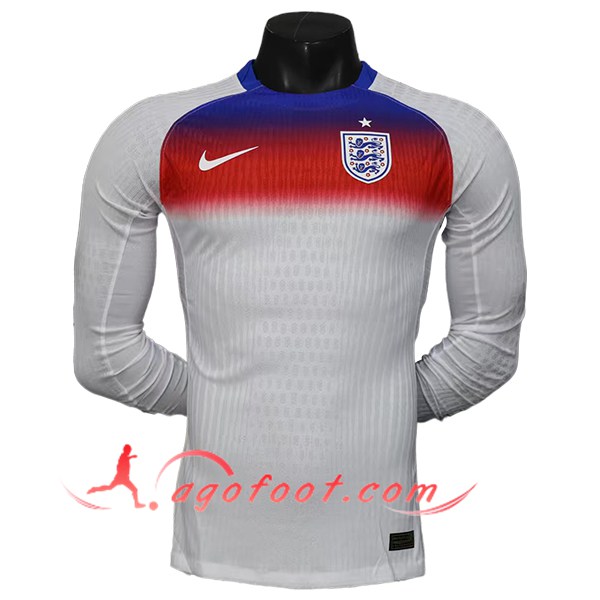 Maillot Equipe Foot Angleterre Domicile Manches Longues 2025/2026