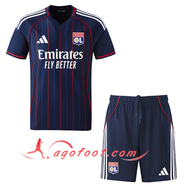 Ensemble Maillot Lyon Exterieur + Short 2025/2026