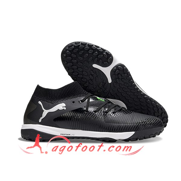 PUMA Chaussures de Foot FUTURE 8 ULTIMATE TF Noir/Blanc