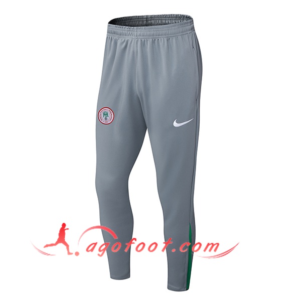 Pantalon Foot Nigeria Gris/Vert 2025/2026