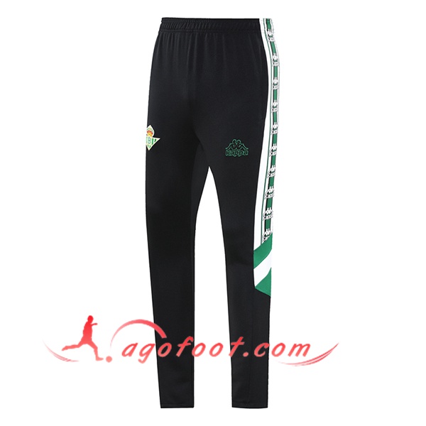 Pantalon Foot Real Betis Noir/Blanc/Vert 2025/2026