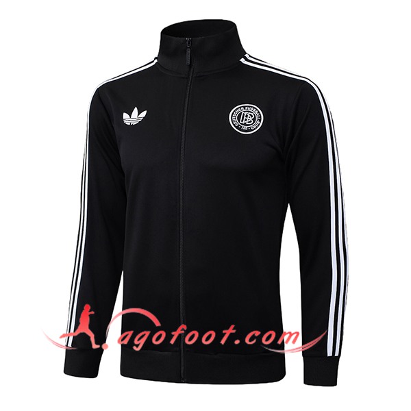 Veste Foot Allemagne Noir/Blanc 2025/2026