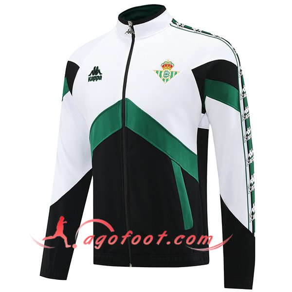 Veste Foot Real Betis Blanc/Noir/Vert 2025/2026