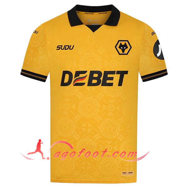 Nouveau Maillot de Foot Wolves Domicile 2025/2026