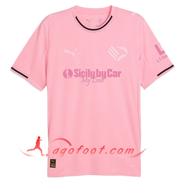 Nouveau Maillot de Foot Palermo Domicile 2025/2026