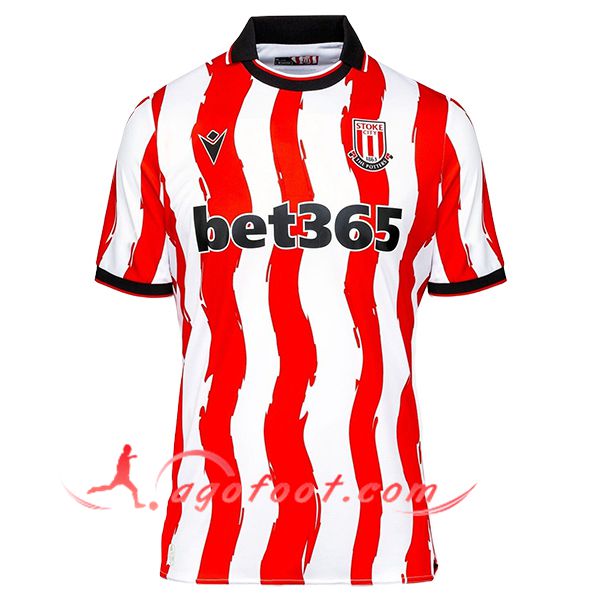Nouveau Maillot de Foot Stoke City Domicile 2025/2026