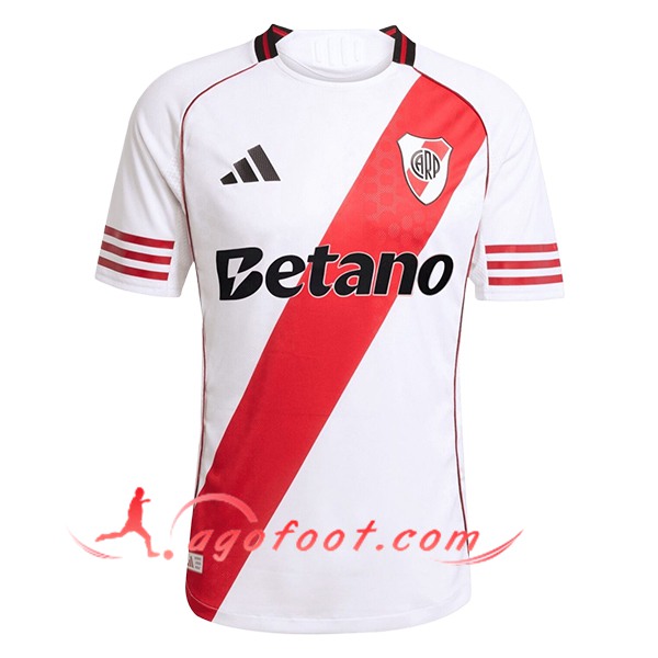 Nouveau Maillot de Foot River Plate Domicile 2025/2026