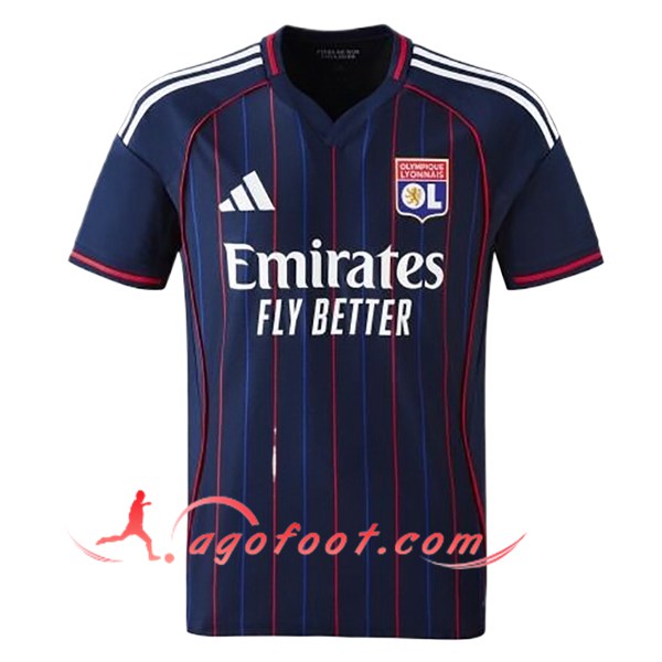 Nouveau Maillot de Foot Lyon Exterieur 2025/2026