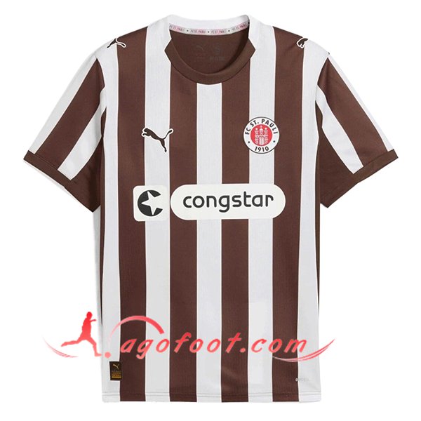 Nouveau Maillot de Foot St Pauli Domicile 2025/2026